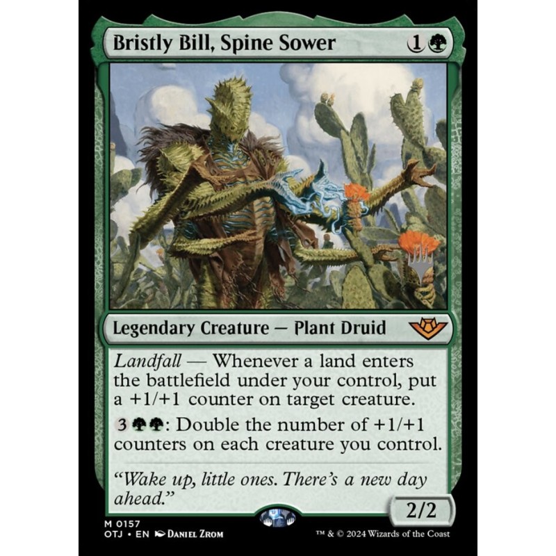 Bristly Bill, Spine Sower // Edu Espinoso, sembrador de púas (PP)
