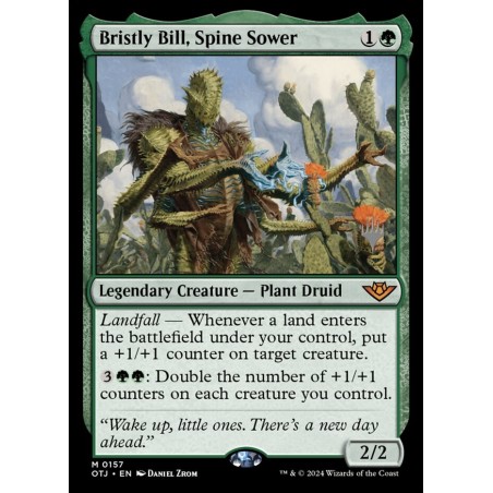 Bristly Bill, Spine Sower // Edu Espinoso, sembrador de púas (PP)