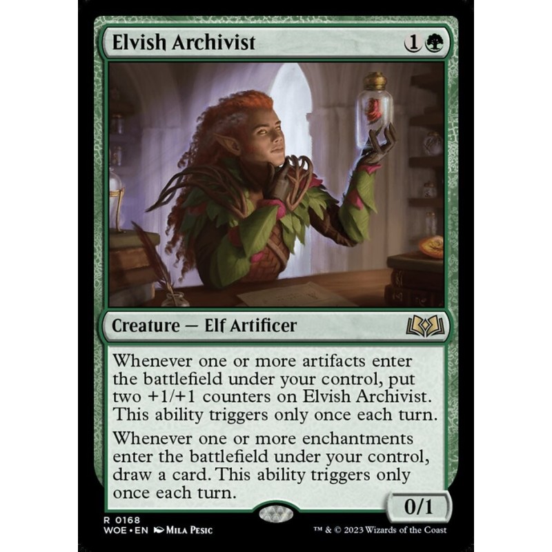 Elvish Archivist // Archivista élfico