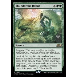 Thunderous Debut // Debut atronador (PP)