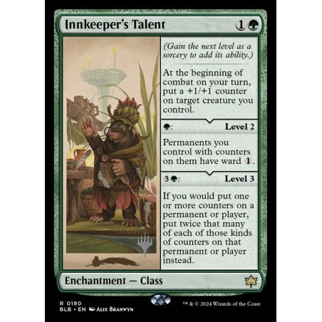Innkeeper's Talent // Talento: hospedaje (PP)