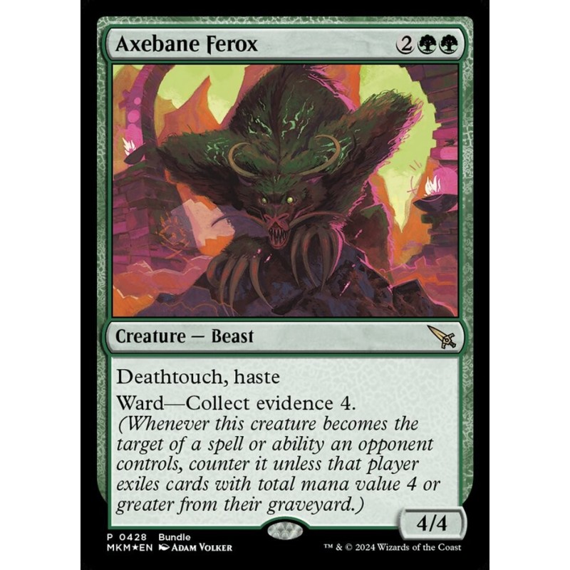 Axebane Ferox // Férox de Rompehachas (Bundle) (F)