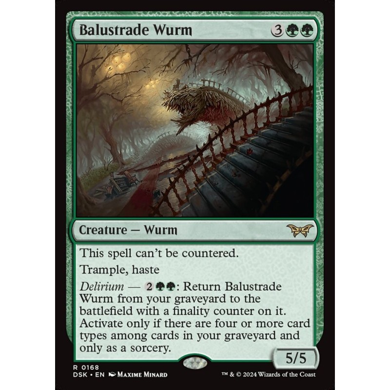 Balustrade Wurm // Sierpe balaustrada