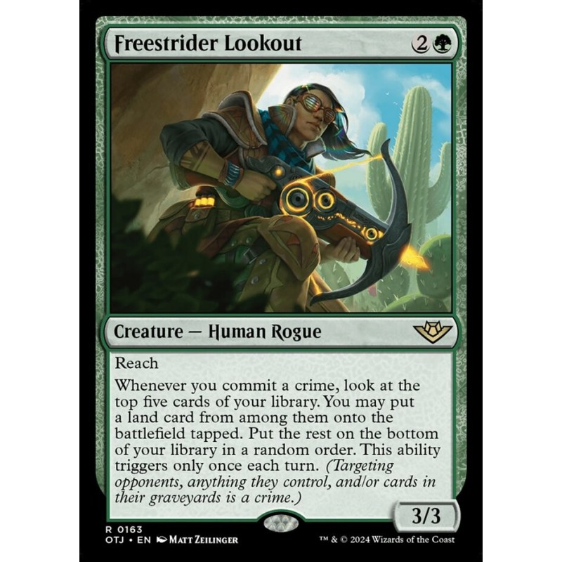 Freestrider Lookout // Centinela de los Librerrantes