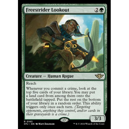 Freestrider Lookout // Centinela de los Librerrantes