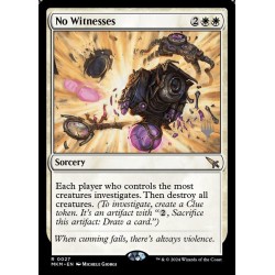 No Witnesses // Acabar con los testigos (PP)