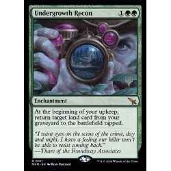 Undergrowth Recon // Exploración encubierta (PP) (F)