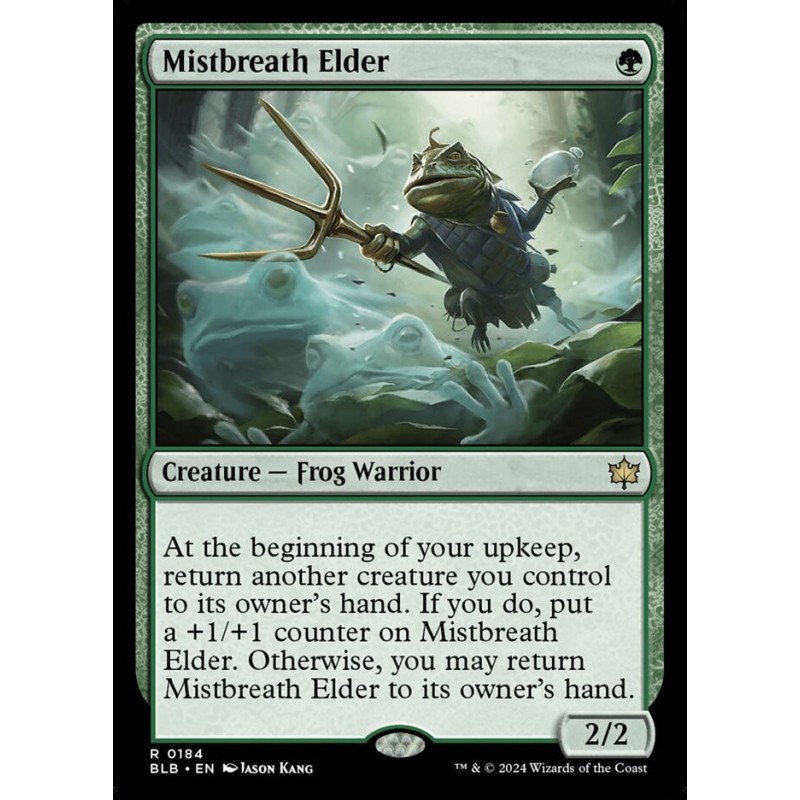 Mistbreath Elder // Anciana del acualiento