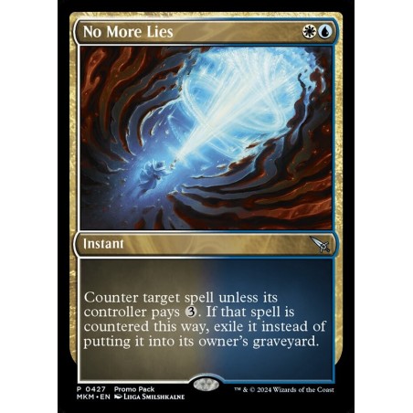 No More Lies // Basta de mentiras (PP) (F)