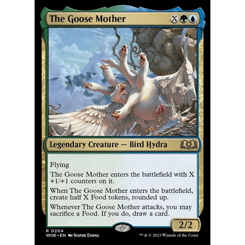 The Goose Mother // La mamá gansa
