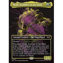 Nashi, Searcher in the Dark // Nashi, buscador en la oscuridad (Borderless, double exposure)