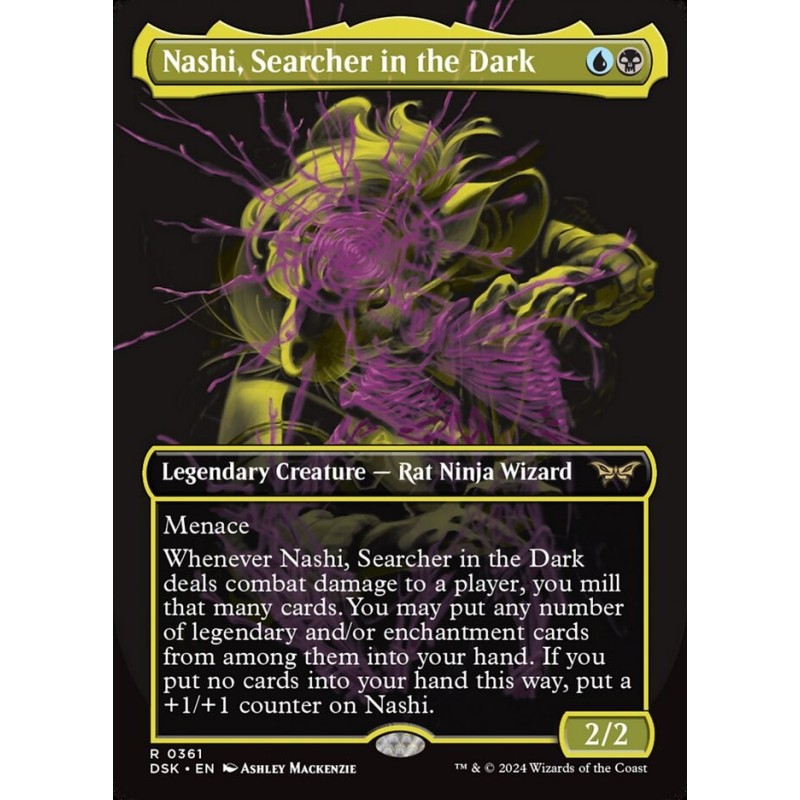 Nashi, Searcher in the Dark // Nashi, buscador en la oscuridad (Borderless, double exposure)