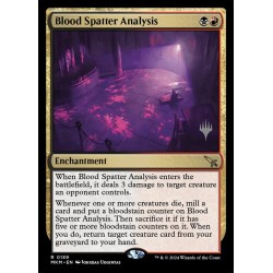 Blood Spatter Analysis // Análisis de salpicaduras de sangre (PP) (FF)