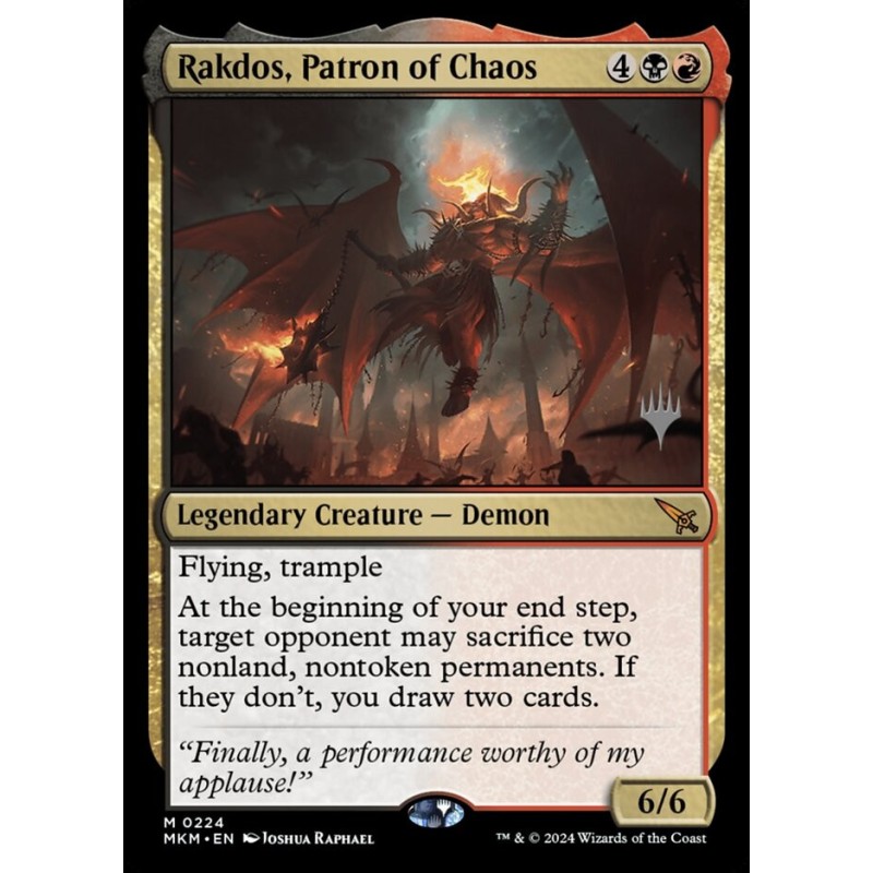 Rakdos, Patron of Chaos // Rakdos, patrón del caos (PP)