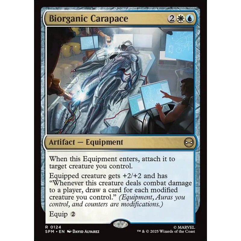 Biorganic Carapace // Caparazón biorgánico