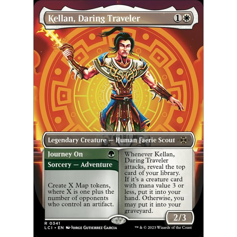 Kellan, Daring Traveler // Kellan, Daring Traveler (Borderless)