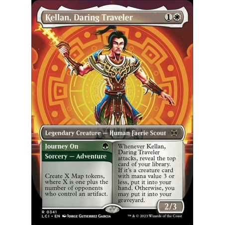 Kellan, Daring Traveler // Kellan, Daring Traveler (Borderless) (F)