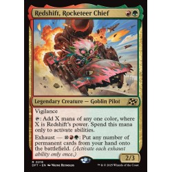 Redshift, Rocketeer Chief // Alrojo, jefe de los Coheteros (PP)