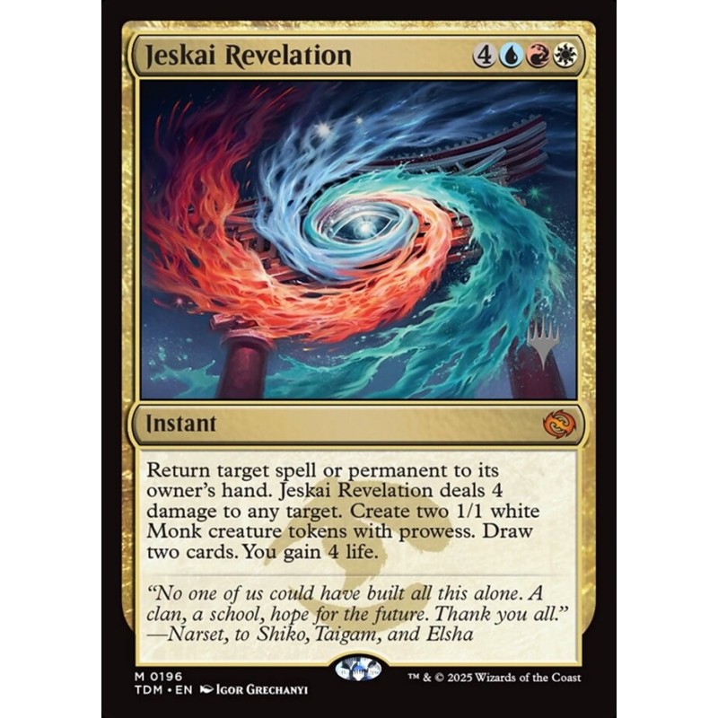 Jeskai Revelation // Revelación de los Jeskai (PP)