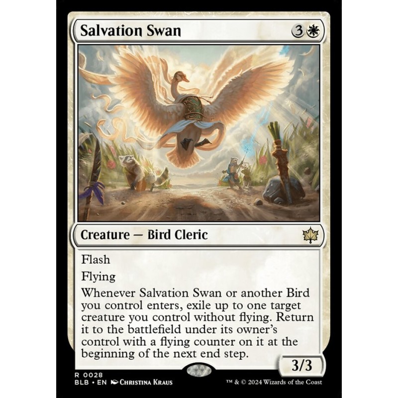 Salvation Swan // Cisne de la salvación (F)