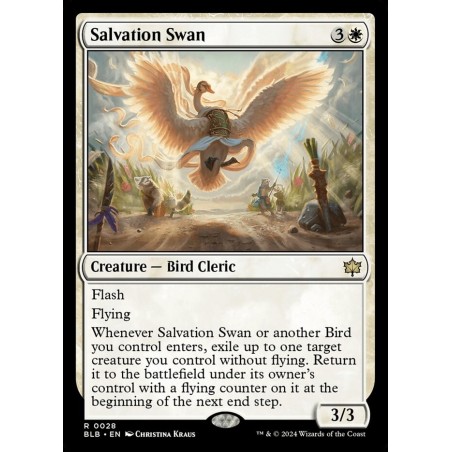 Salvation Swan // Cisne de la salvación (F)
