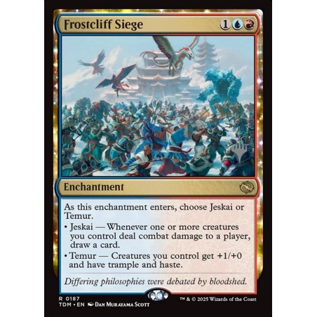 Frostcliff Siege // Asedio al acantilado gélido (PP)