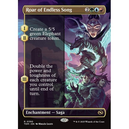 Roar of Endless Song // Rugido de la Canción Eterna (Borderless)