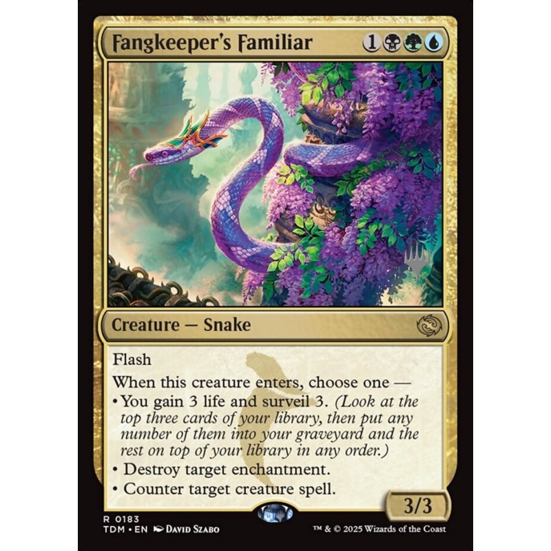 Fangkeeper's Familiar // Familiar del Guardacolmillos (PP) (F)