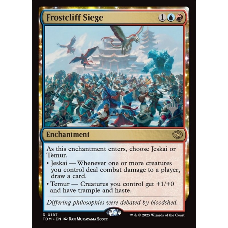 Frostcliff Siege // Asedio al acantilado gélido (PP) (F)