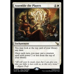 Assemble the Players // Congregación de jugadores (PP) (F)