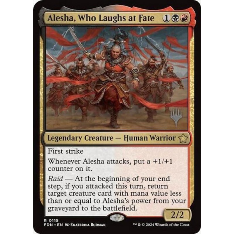 Alesha, Who Laughs at Fate // Alesha, la que se ríe del hado (PP) (F)