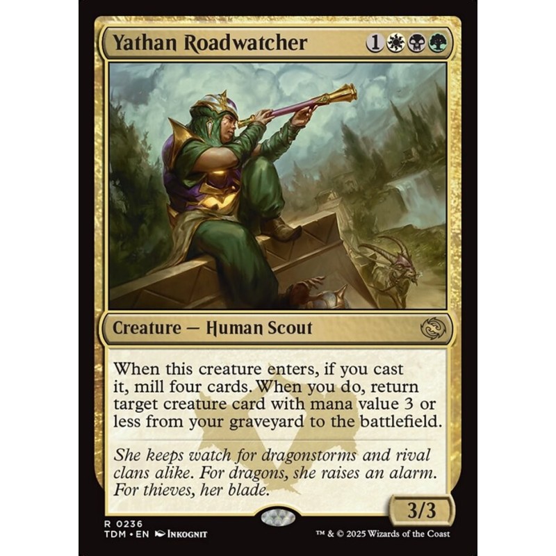 Yathan Roadwatcher // Yathan guardacaminos