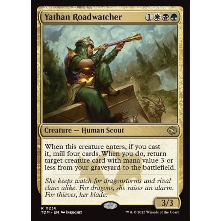 Yathan Roadwatcher // Yathan guardacaminos