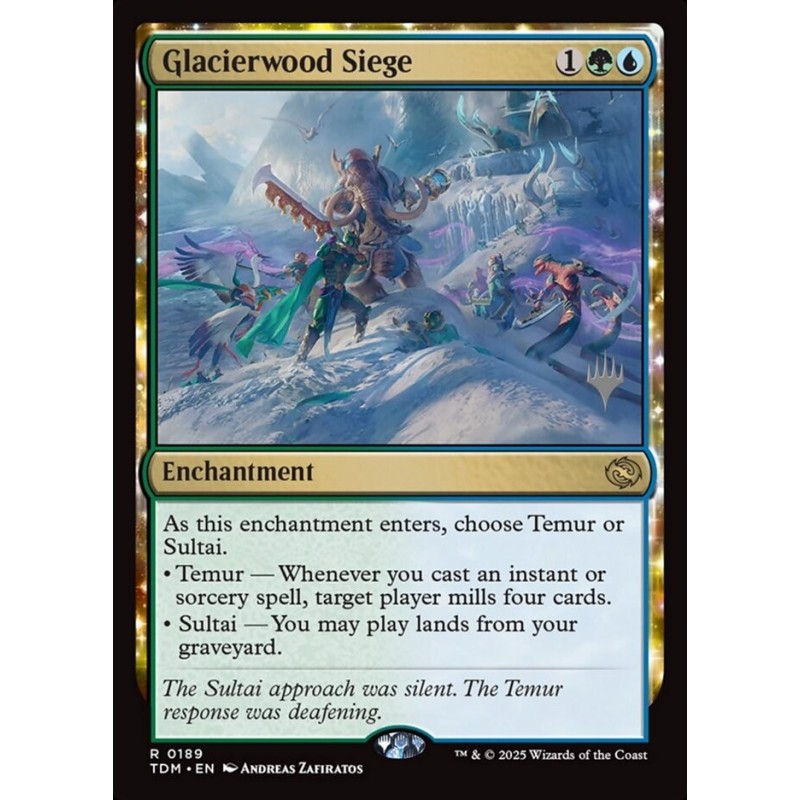 Glacierwood Siege // Asedio al bosque glacial (PP)