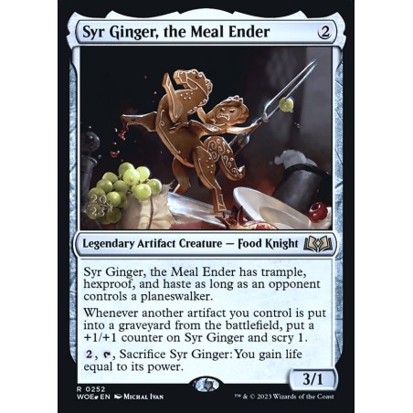Syr Ginger, the Meal Ender // Syr Jengi, el Fin de los Banquetes (Pre-Release) (F)